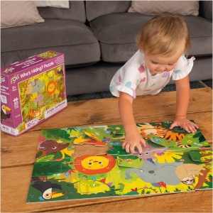 Puzzle deschide ferestrele - Jungla ( 20 piese) - Img 4