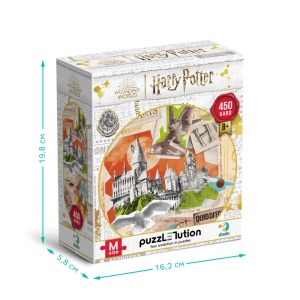 Puzzle Harry Potter - Scoala Hogwarts (450 piese) - Img 5