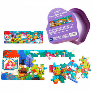 Puzzle poveste – Alba ca zapada, 36 piese Mideer MD3059 - Img 3
