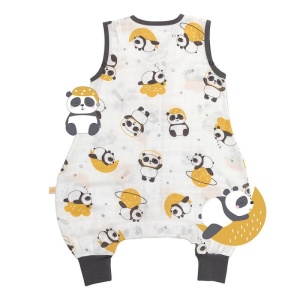 Sac de dormit cu picioruse Bamboo Panda 70 cm 0.5 Tog - Img 2