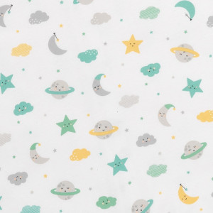 Sac de dormit cu picioruse Moon & Stars 90 cm 0.5 Tog - Img 3