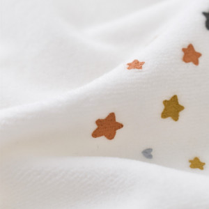 Salopeta Curcubeu cu maneca lunga si botosei din 80%bumbac organic si 20% poliester - Ecru, Baby Cosy (Marime: 6-9 luni) - Img 8