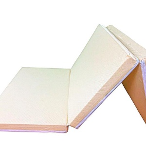 Saltea Pliabila Spuma Poliuretanica 120x60x5 cm - Galbena