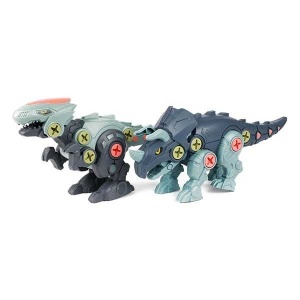 Set 2 Dinozauri Demontabili cu Surubelnita Inclusa Toi-Toys TT43965Z - Img 3