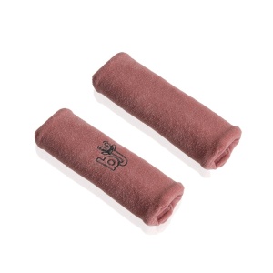 Set 2 protectii pentru centura de siguranta, BabyJem, rose