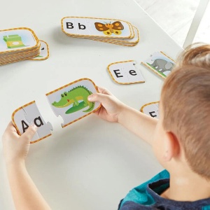 Set 26 de puzzle-uri Alfabet (3 piese) - Img 2