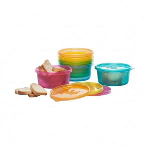 Set 6 boluri cu capac pentru alimente 0+ Nip 37063 - Img 4
