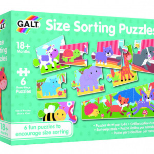 Set 6 puzzle - Animalute jucause (3 piese) - Img 2