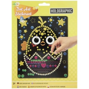 Set creativ Mozaic Buline Holografice Paste 22 x 18 cm Grafix GR810040 - Img 4