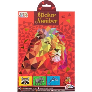 Set Creativ Stickere pe Numere Moxy GR100082 - Img 2