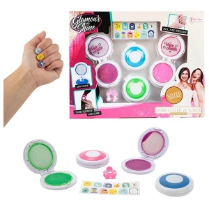 Set creta par 4 culori cu suport inclus Glamour Shine Toi-Toys TT45745A - Img 3