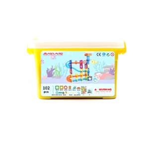 Set de constructie magnetic - Marble Run (102 piese) - Img 3
