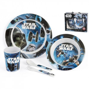 Set pentru masa melamina 5 piese Star Wars Rogue One Lulabi 8330500 - Img 2