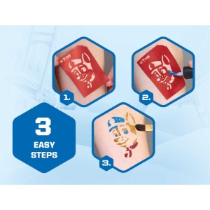 Set tatuaje temporare cu sclipici Paw Patrol Tytoo KKCTT2310026 - Img 6