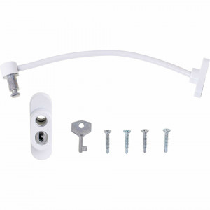 Sistem siguranta pentru geam cu cheie 21 cm Ikonka IK6817 - Img 6
