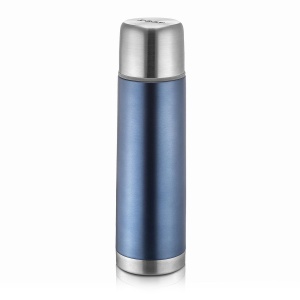 Sticla termos din otel inoxidabil vidat cu capac Colour, 450 ml, gri, Reer 90501 - Img 8