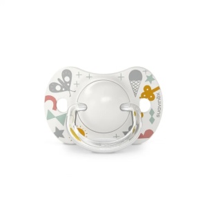 Suzeta fiziologica SX Pro din silicon, 2 buc 0-6 luni gri A walk in the park - Img 3