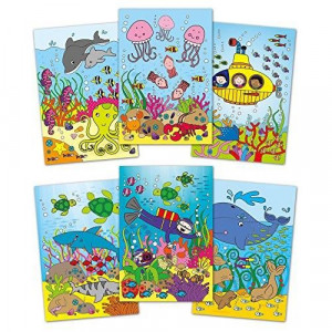 Water Magic: Carte de colorat Lumea acvatica - Img 3