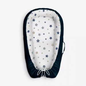 Baby Nest Klups Albastru Marin V105 - Img 2