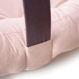 Babynest cu bara de jucarii, BabyJem, somon - Img 3