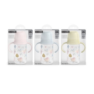 Cana cu mustiuc din silicon, 270 ml, Bears, roz, Suavinex - Img 4