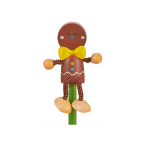 Creion cu figurina lemn Om Turta Dulce Fiesta Crafts FCP-5186 - Img 2