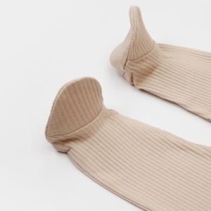 Cutie 4 piese pentru nou nascut - 100% bumbac organic - Mink, BabyCosy - Img 4