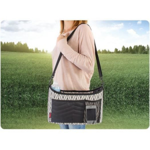 Geanta organizator cu aleza pentru schimbat scutecul bebelusului Reer Clip&Go Vario 84072 - Img 8