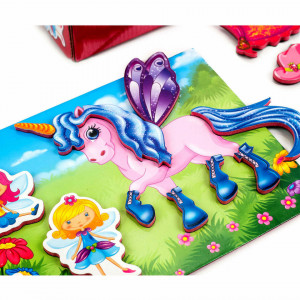 Joc Magnetic Zane si Unicorni Roter Kafer RK2070-08 - Img 3