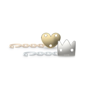 Lantisor suzeta cu clips, coroana, Spread Joy, Suavinex - Img 3
