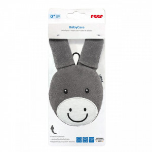Manusa de baie pentru bebelusi, material textil, forma magarus, fara BPA, 0+ luni, Reer BabyCare Wash Pad 81091 - Img 2