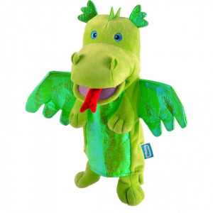 Marioneta de mana Dragonul Verde Fiesta Crafts FCT-2186 - Img 1