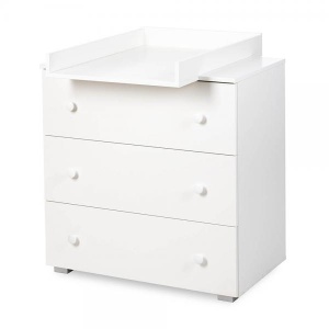 Mobilier Camera copii Si Bebelusi KLUPS NATI Alb-Gri - Img 3
