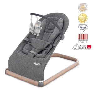 Neno Chiaro Graphite - sezlong pentru bebelusi - Img 3