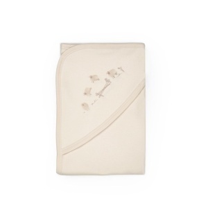 Paturica pentru nou nascut, 100% bumbac organic, Lamb, BabyCosy
