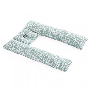 Perna 3 in 1 : babynest, pentru gravide si pentru alaptare in forma de U BabyJem - Img 7