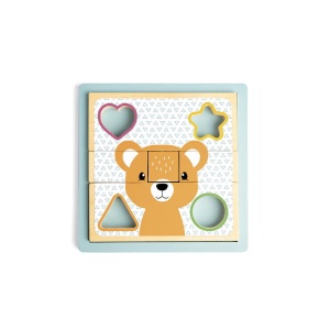 Puzzle cu sortator forme - Animalute - Img 3