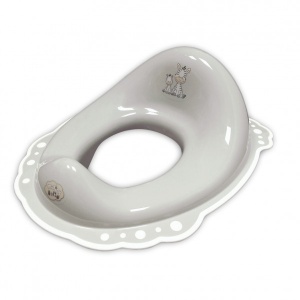 Reductor wc copii MyKids Zebra Gri Alb antialunecare