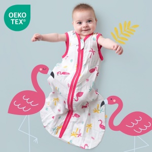 Sac de dormit Bamboo Flamingo 80 cm 0.5 Tog - Img 3