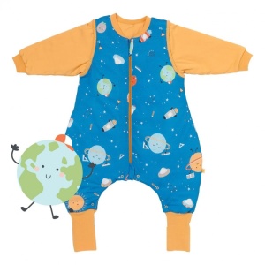 Sac de dormit cu picioruse si maneca lunga detasabila Space 70 cm + manseta 2.5 Tog