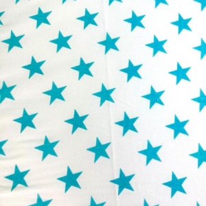 Saltea Pliabila Spuma Poliuretanica 120x60x5 cm - Light Blue Stars - Img 4