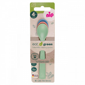 Set 3 lingurite pentru bebelusi nip Eat Green 37066 - Img 2