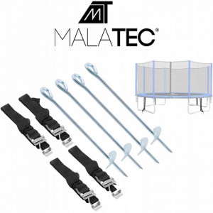 Set 4 ancore pentru trambulina Malatec MY2907 - Img 2