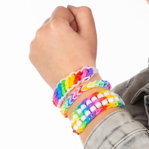 Set creativ cu elastice - Loom i Do - Img 5