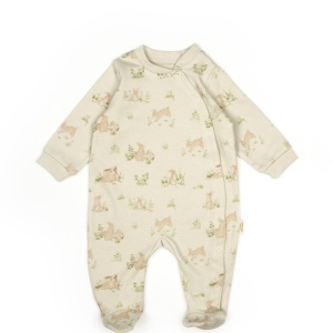 Set de 10 piese pentru nou nascut, 100% bumbac organic, Rabbit, BabyCosy - Img 3