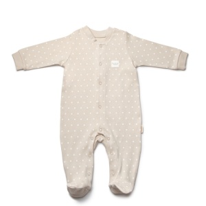 Set de 10 piese pentru nou nascut, 100% bumbac organic, TeddyBear, BabyCosy - Img 2