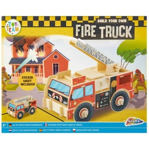 Set de Constructie Lemn Vehicule 3D Grafix GR400079 - Img 6