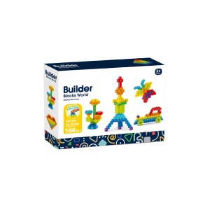 Set de constructie STEAM - Micutul constructor (160 piese) - Img 2