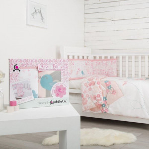 Set de pat 2 piese pentru bebelusi Comfi-Dreams Lovebirds 843022 - Img 2
