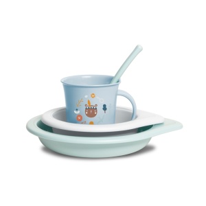 Set pentru masa, albastru, +6 luni, Forest, Suavinex